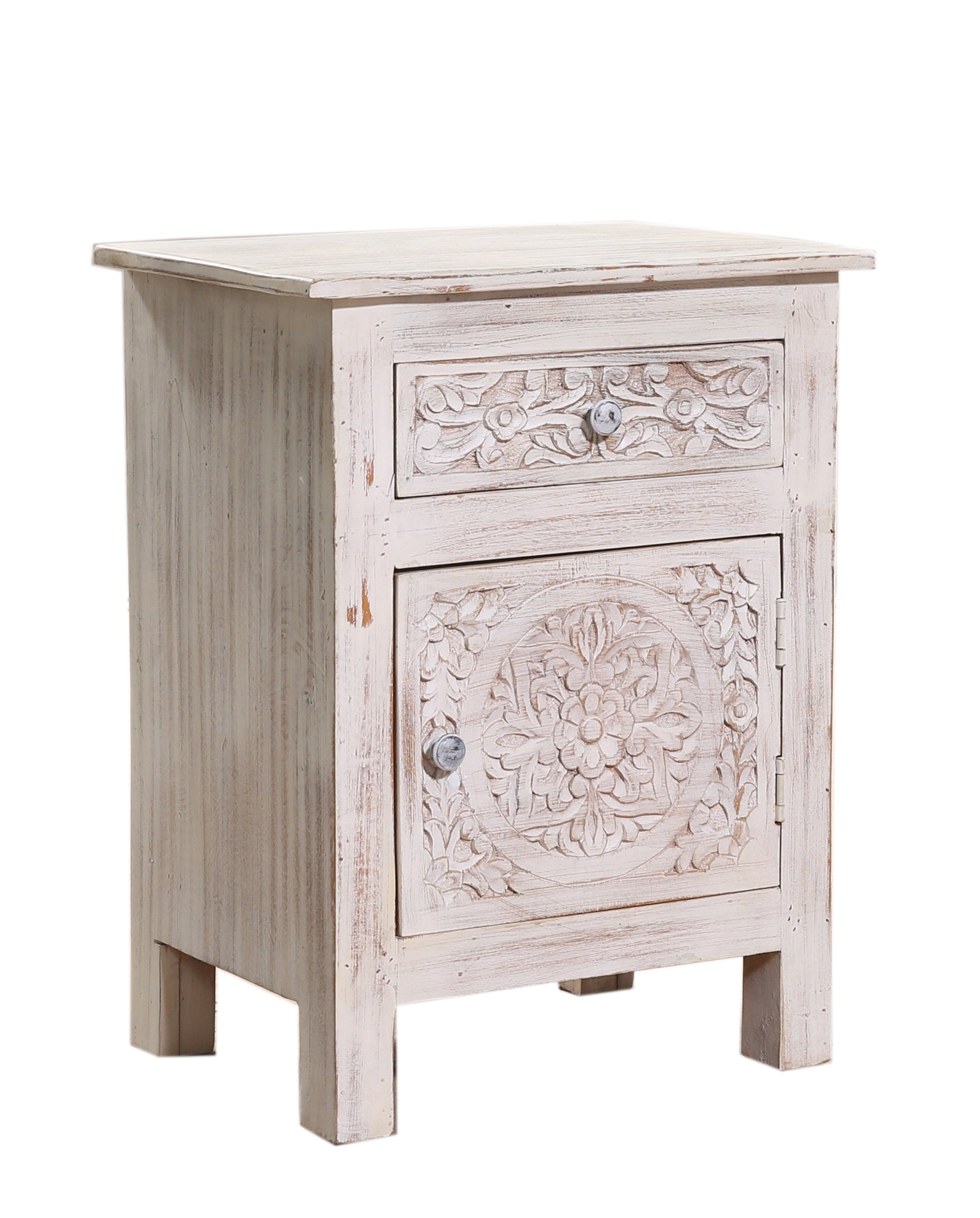 Diane Wooden Bedside