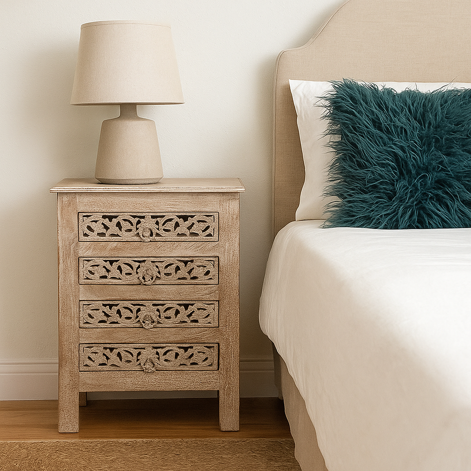 Kenna Jose Wooden Bedside