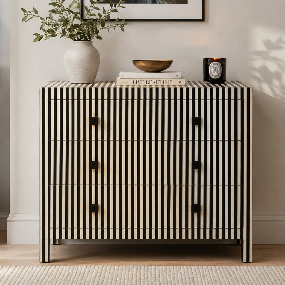 Fandral Bone Inlay Chest of Drawer