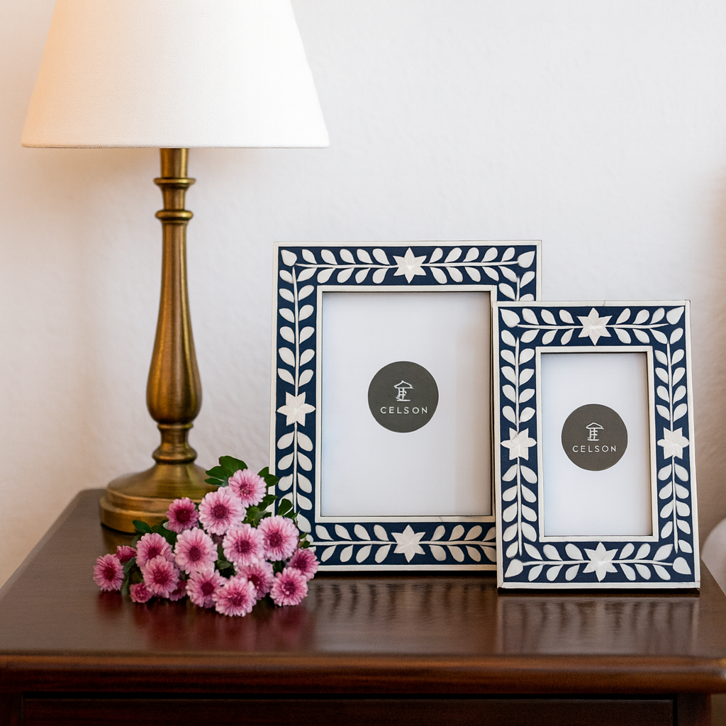 Mella Bone Inlay Photo Frame