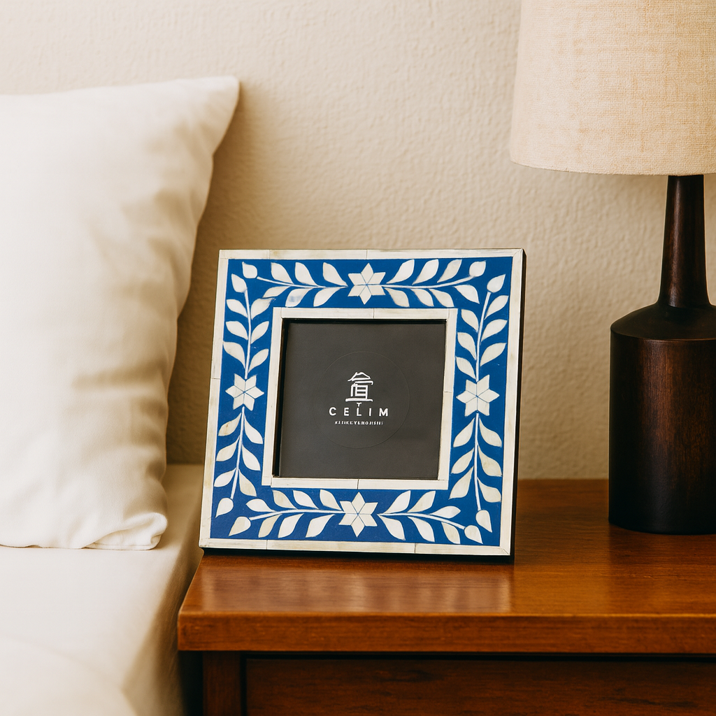 Divoff Bone Inlay Photo Frame