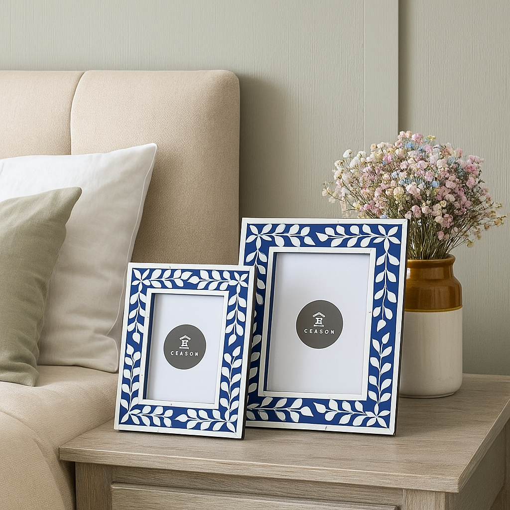 Andie Bone Inlay Photo Frame