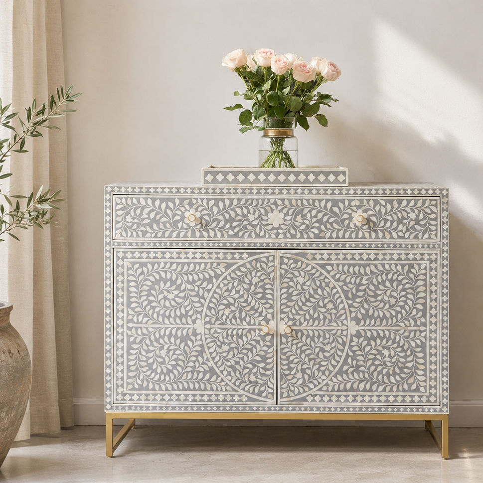 Lavie Bone Inlay Chest
