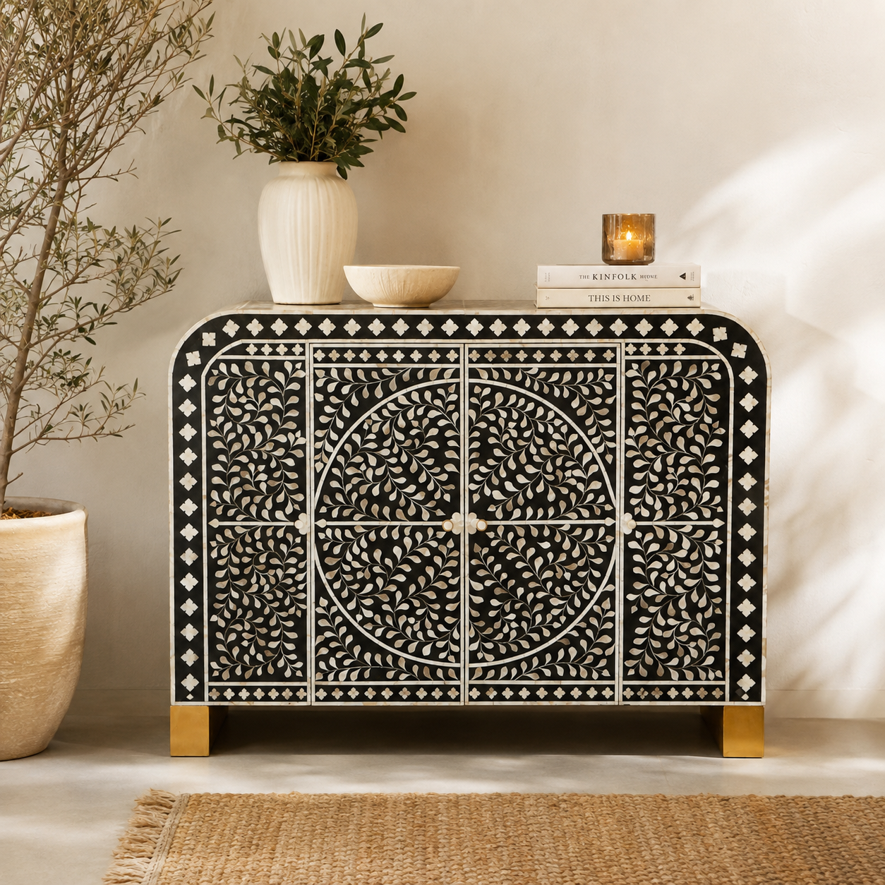 Alia MOP Inlay Chest