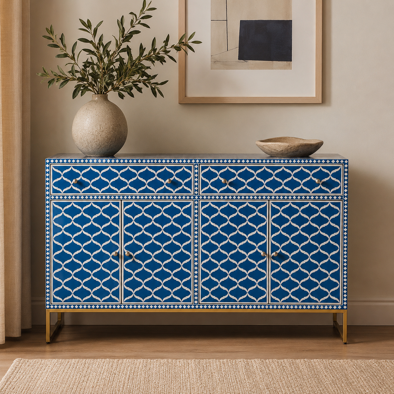 Joshua Bone Inlay Sideboard