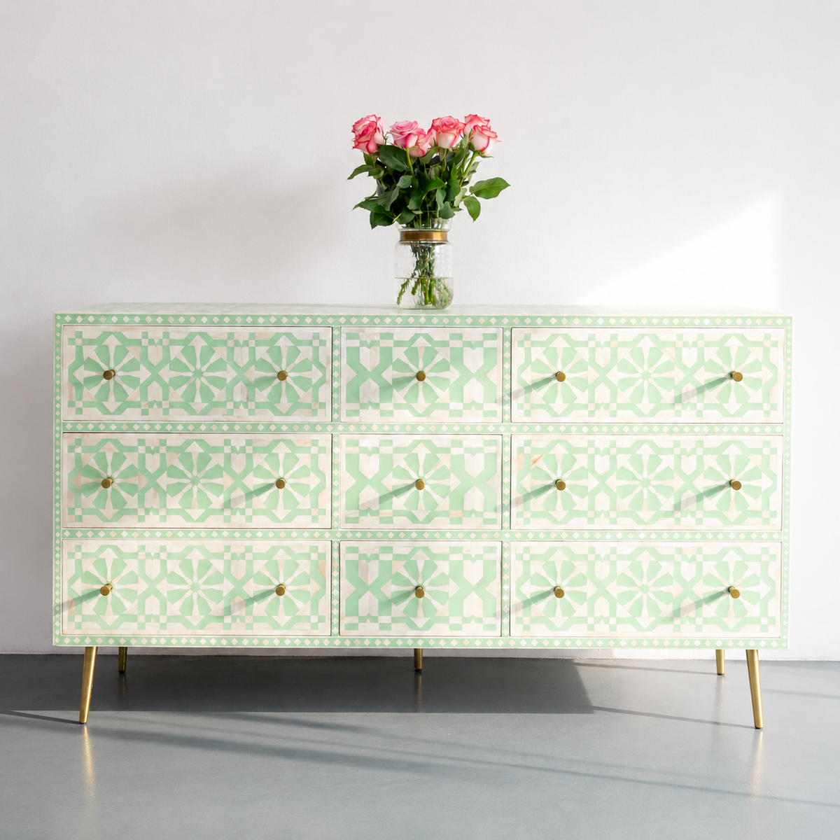 Paloma Bone Inlay Dresser