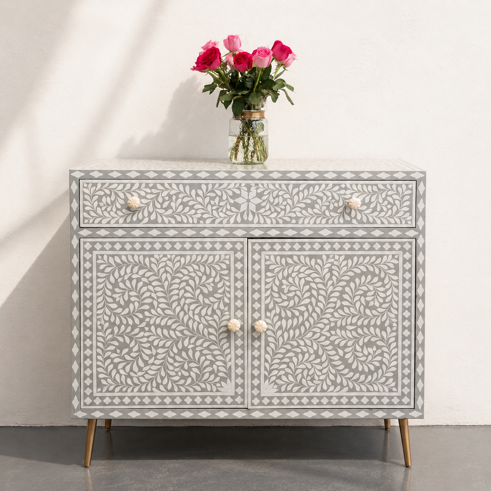 Raghav Resin Inlay Chest