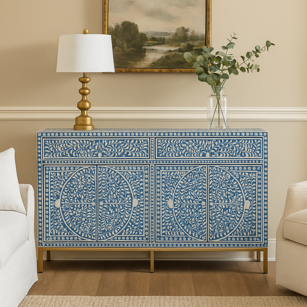 Sofia Bone Inlay Sideboard