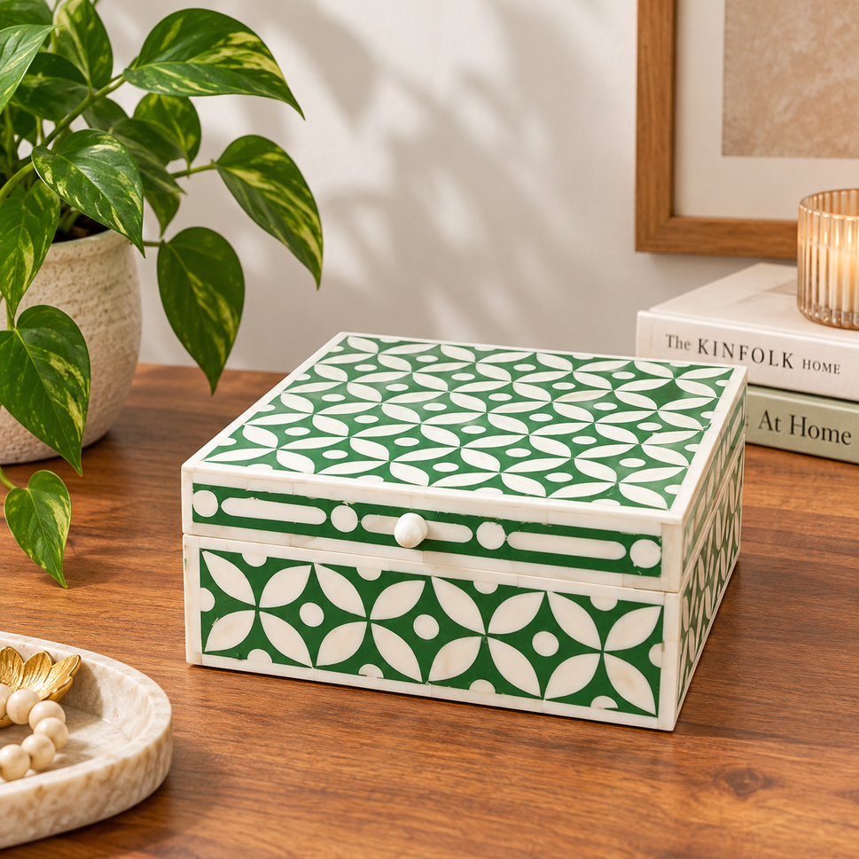 Garcia Bone Inlay Box
