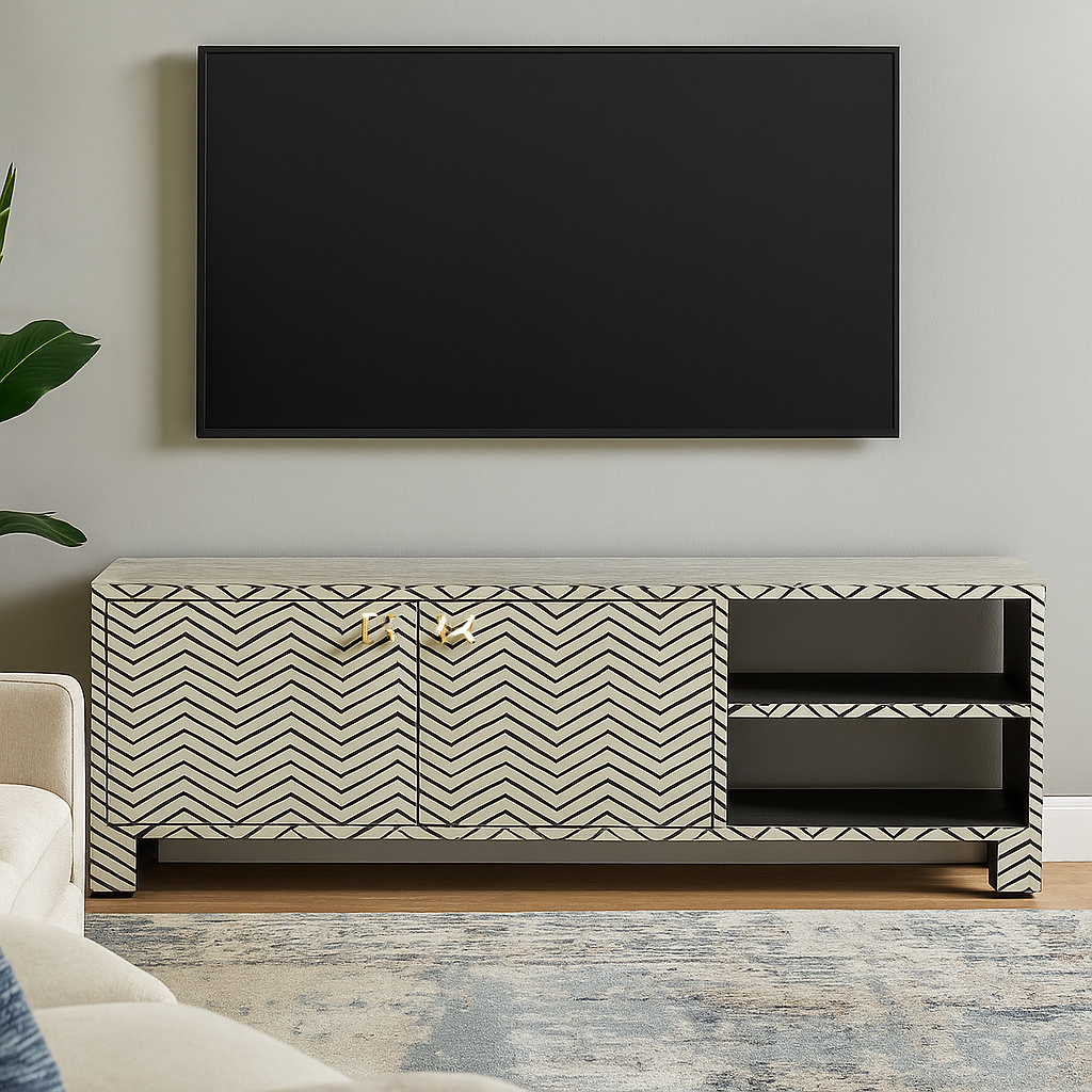 Atlantic Bone Inlay TV Console