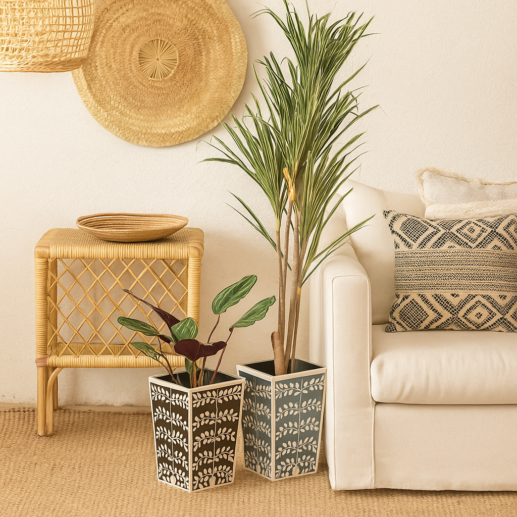 Ted Bone Inlay Planter