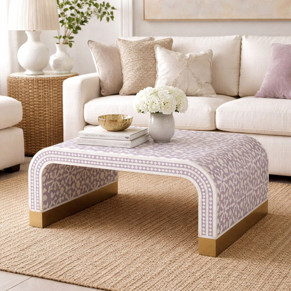 Clara Bone Inlay Coffee Table