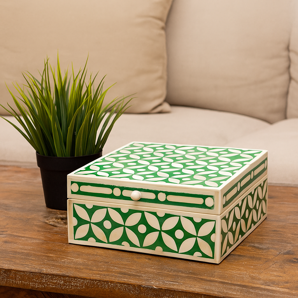 Garcia Bone Inlay Box