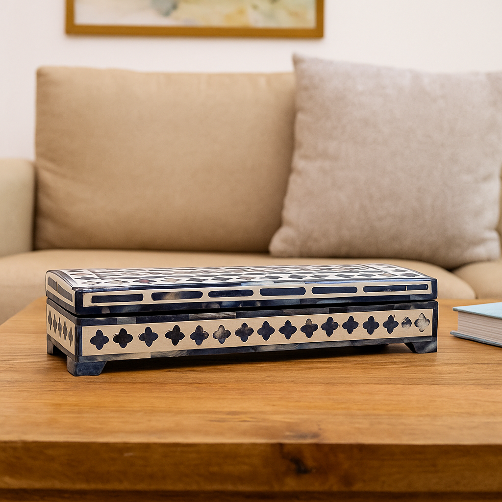 Dallas_Bone Inlay Jewelry Box