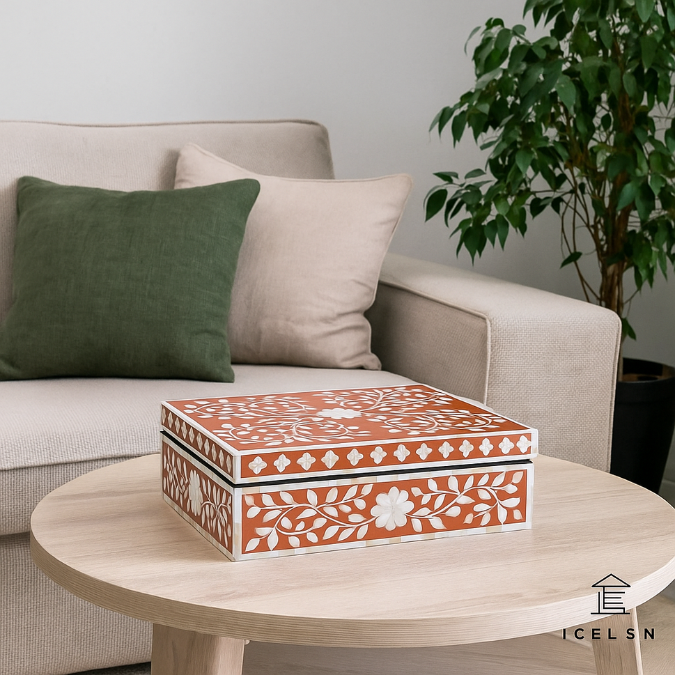 Jemmy Mother of Pearl Inlay Box