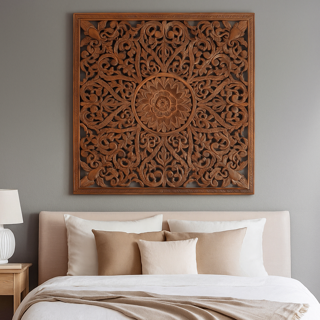 Fink Carved Wall Panel
