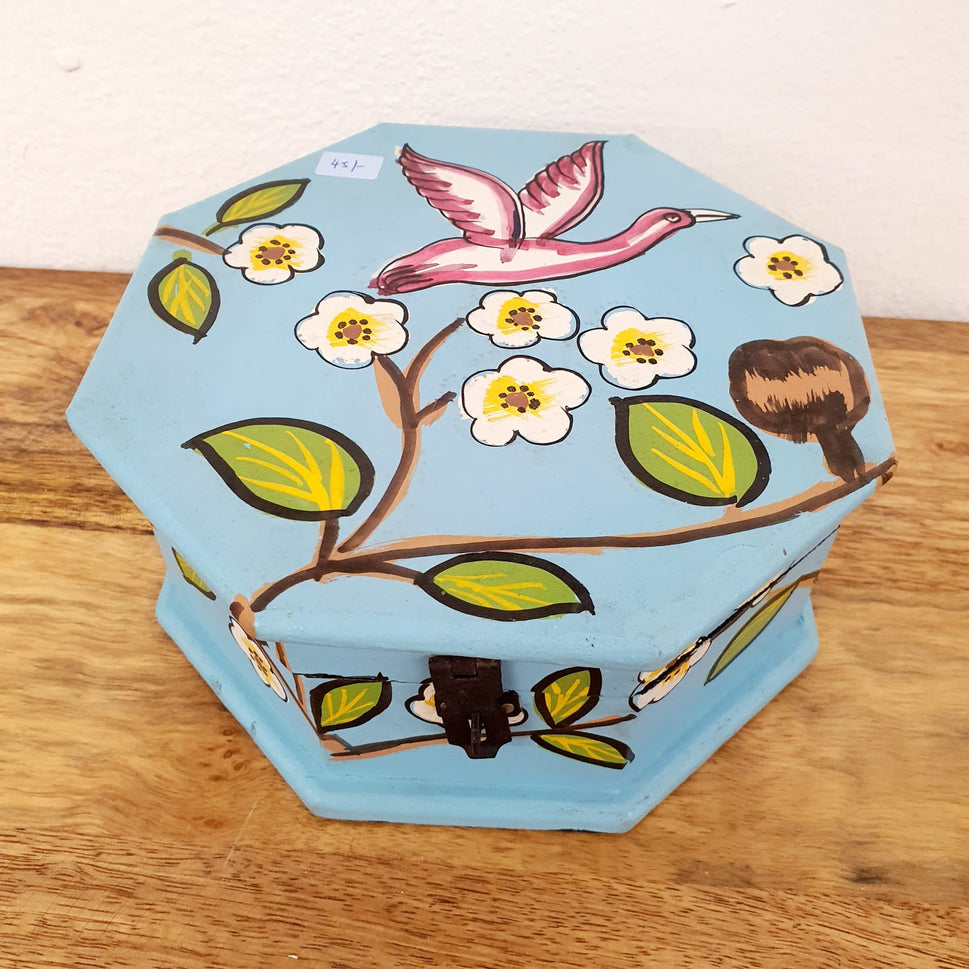 Rama Hand Painted Wooden Box