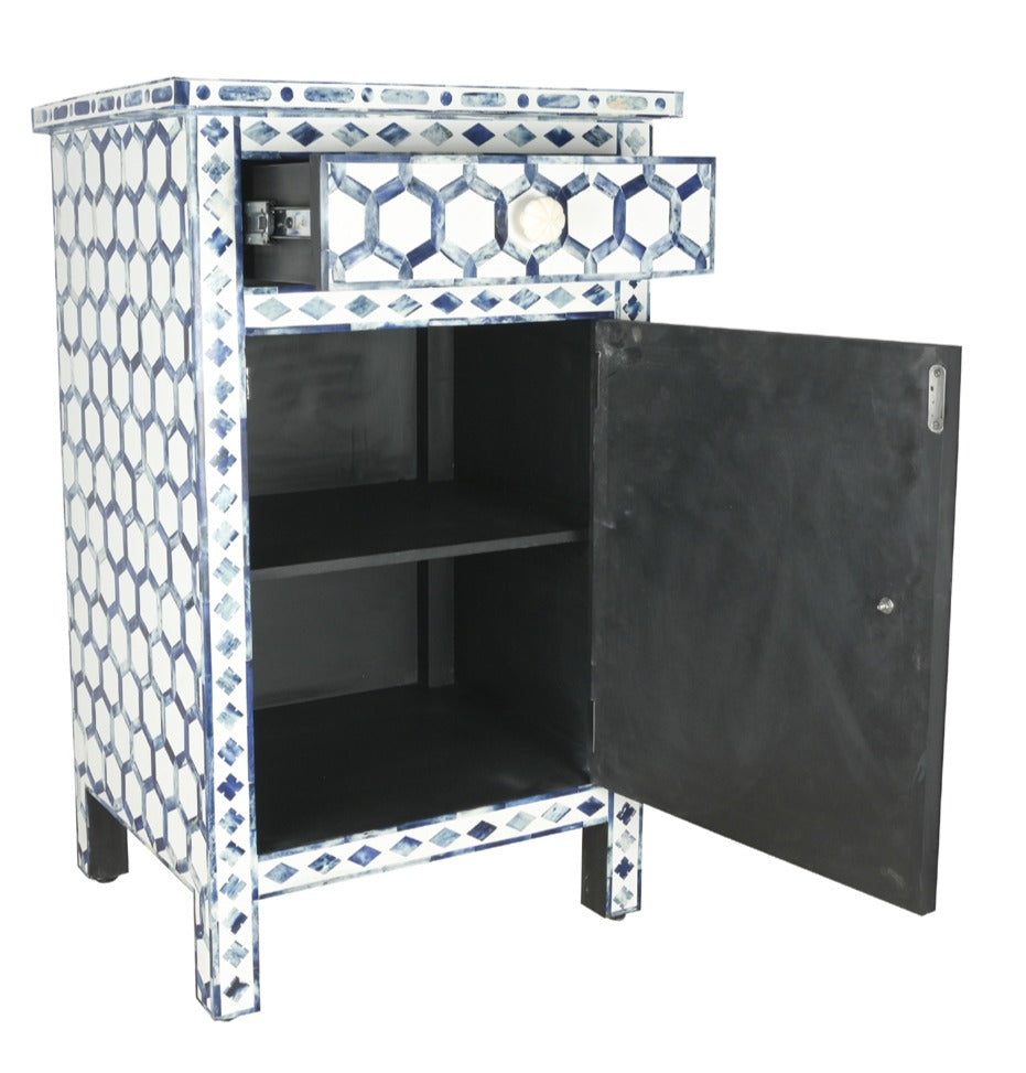 Kim Bone Inlay Bedside