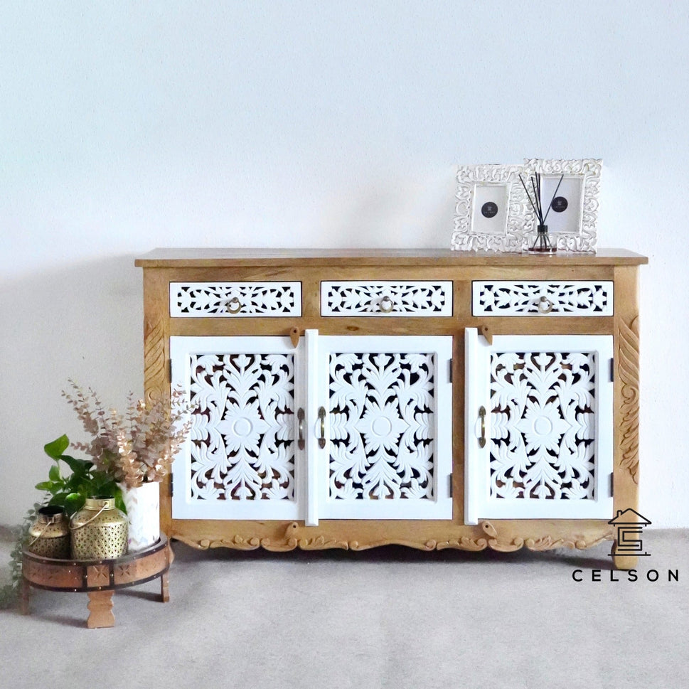 Hubi Hand Carved  Buffet