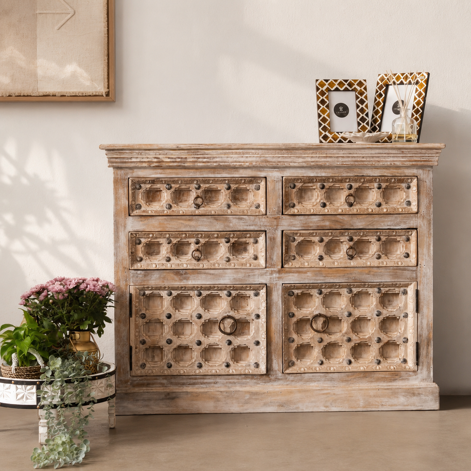 Orian Wooden Chest of Drawer