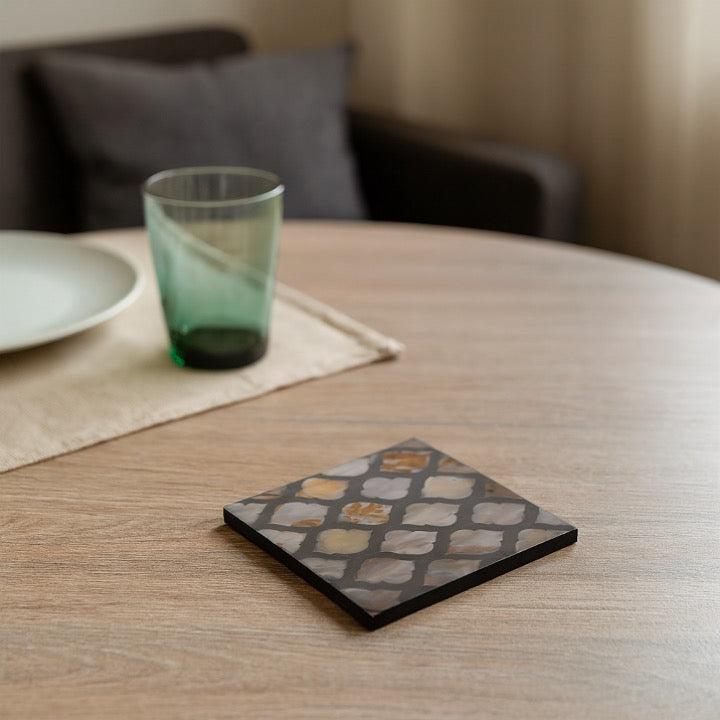 Pari Mother of Pearl Inlay Coaster