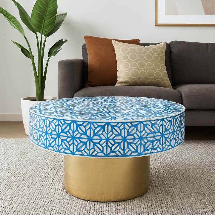 Brian Bone Inlay Coffee Table