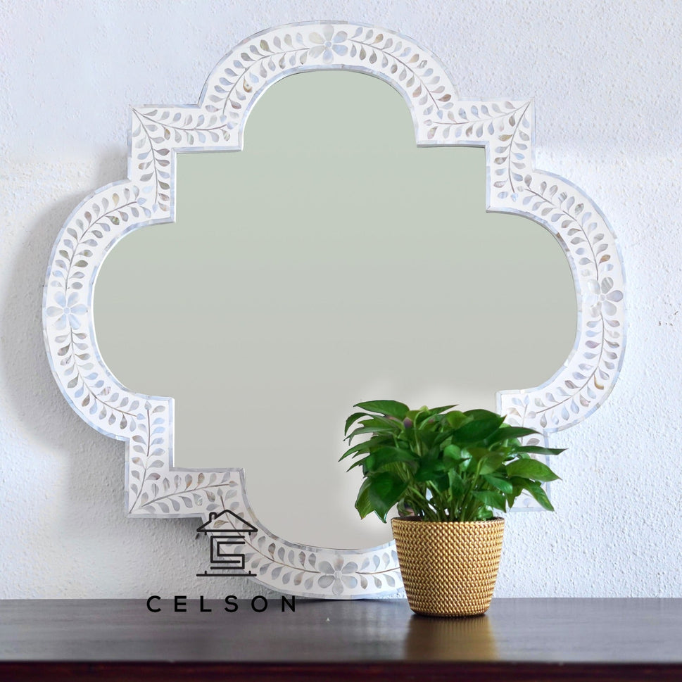 Irina Mother of Pearl Inlay Mirror