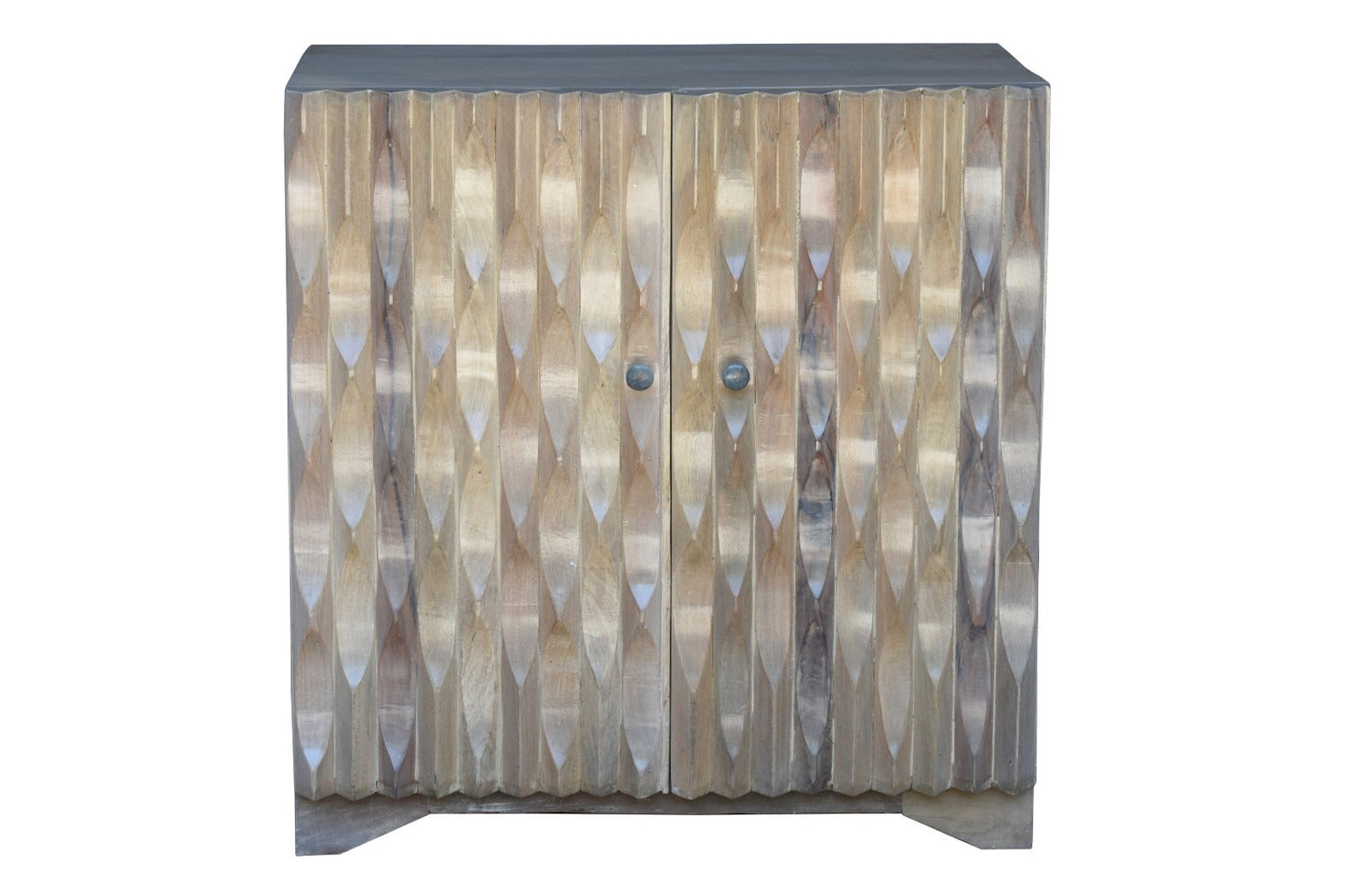Bence Wooden Carved Cabinet