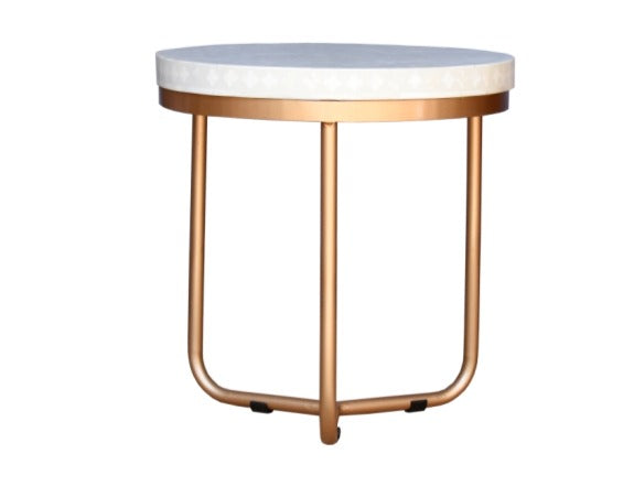Kane Bone Inlay Side Table