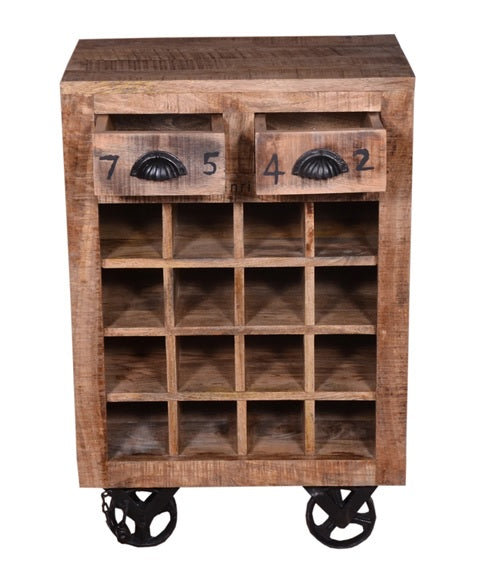 Baylee Wine Rack_Bar Cabinet