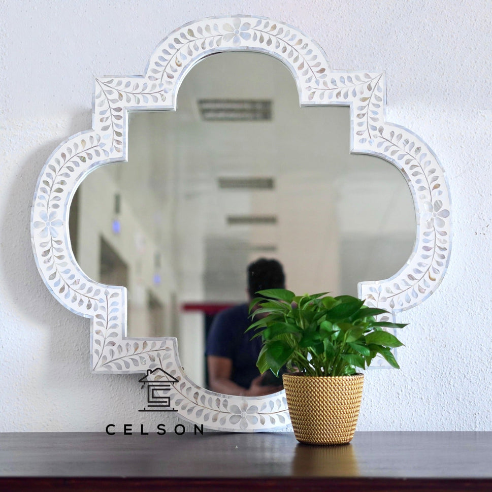 Irina Mother of Pearl Inlay Mirror