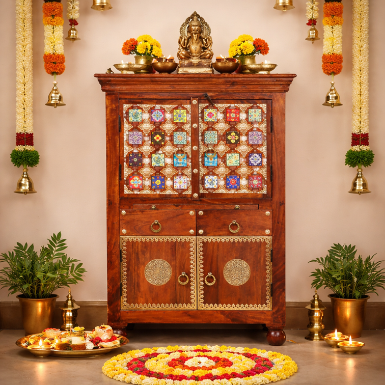 Nandini Hand Carved Altar