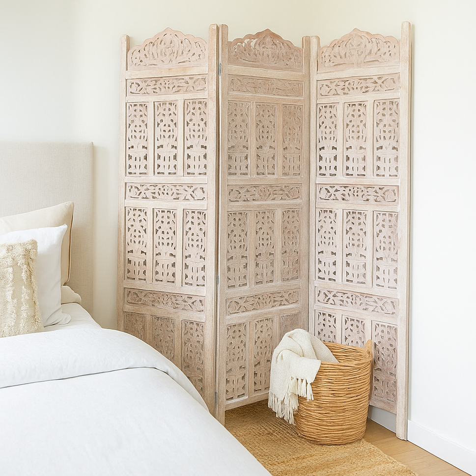 Mark Carved Room Divider