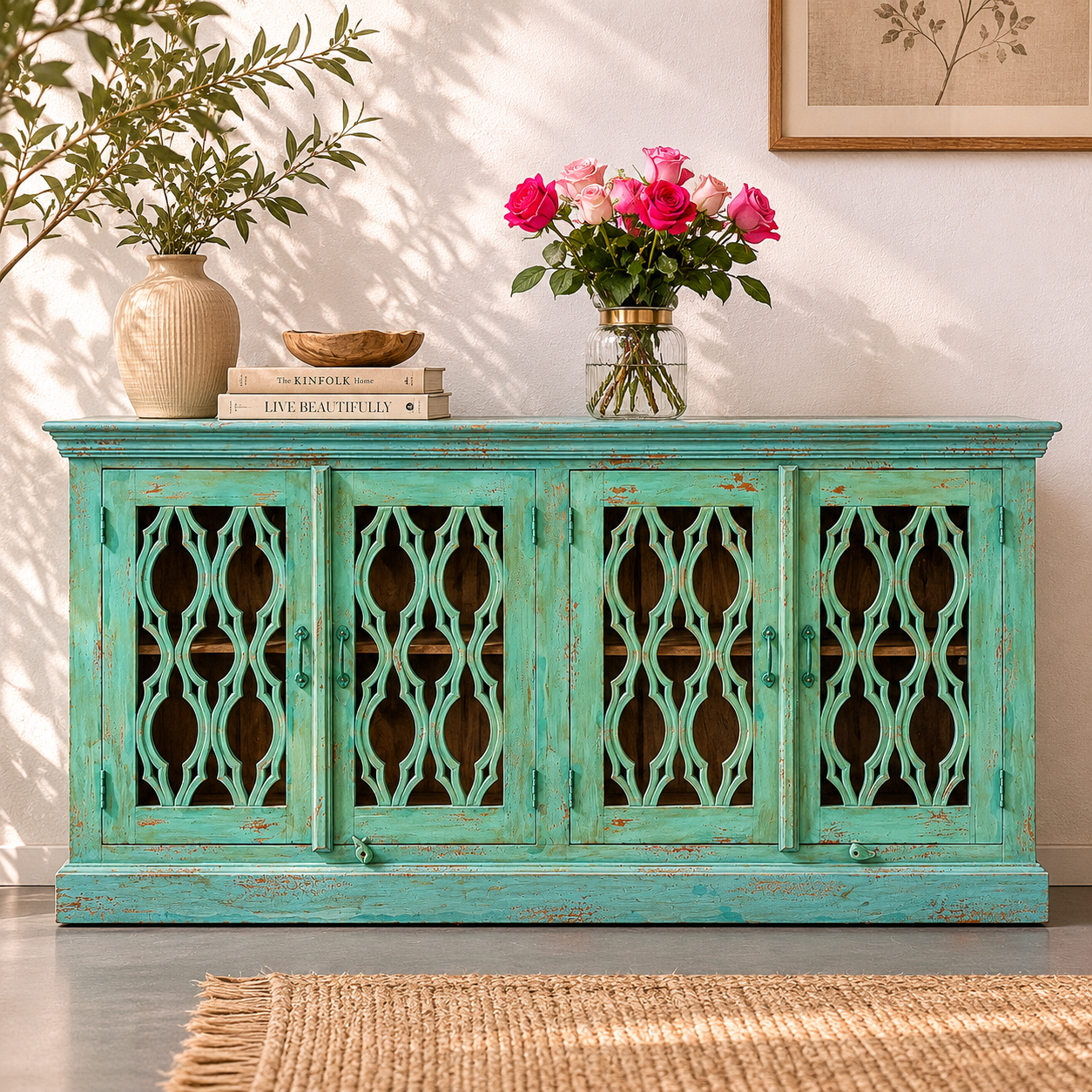 Eluna Hand Carved Buffet