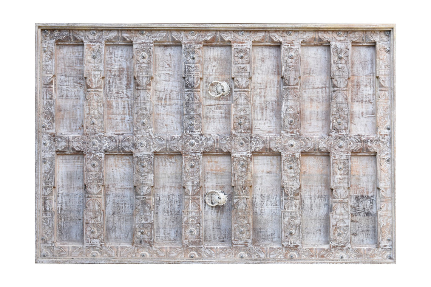 Shan Hand Carved Wooden Dining Table