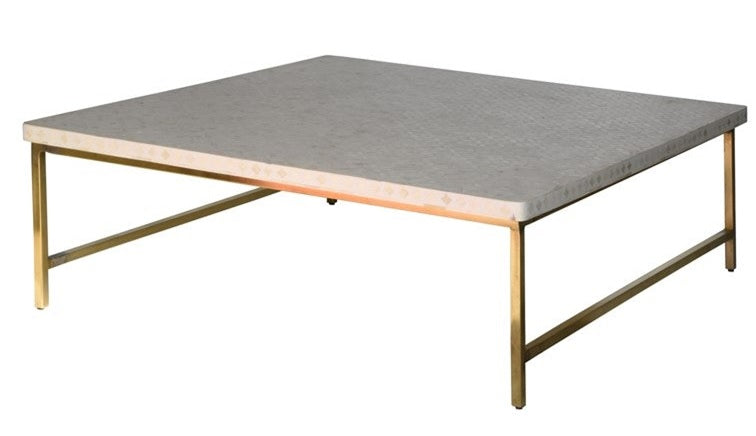 Duff Bone Inlay Coffee Table