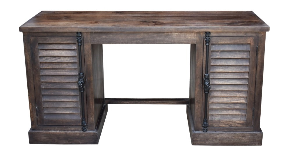 Erica Hand Carved Wooden Study Table