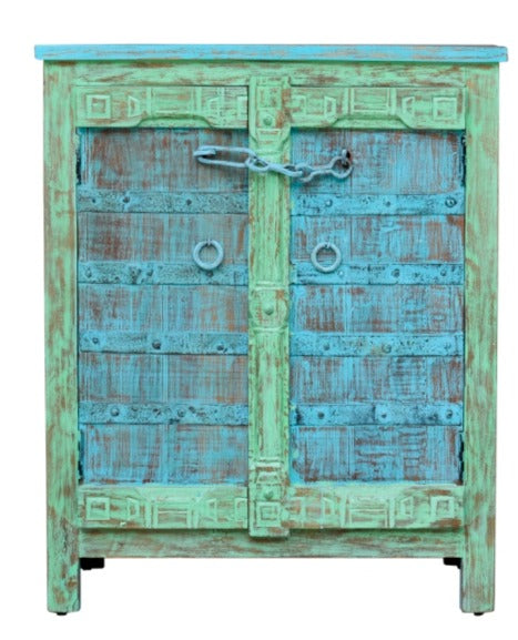 Moorer Carved Wooden Cabinet