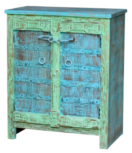 Moorer Carved Wooden Cabinet