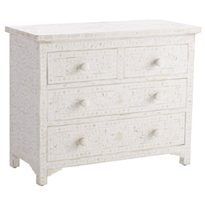 Bridget Bone Inlay Chest of Drawer