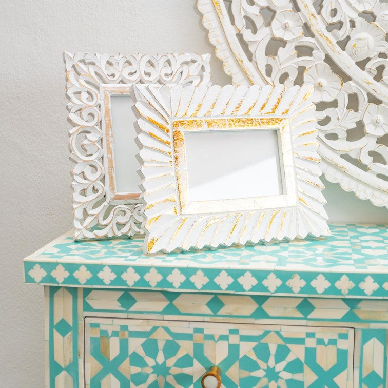 Howard Hand Carved Photo Frame