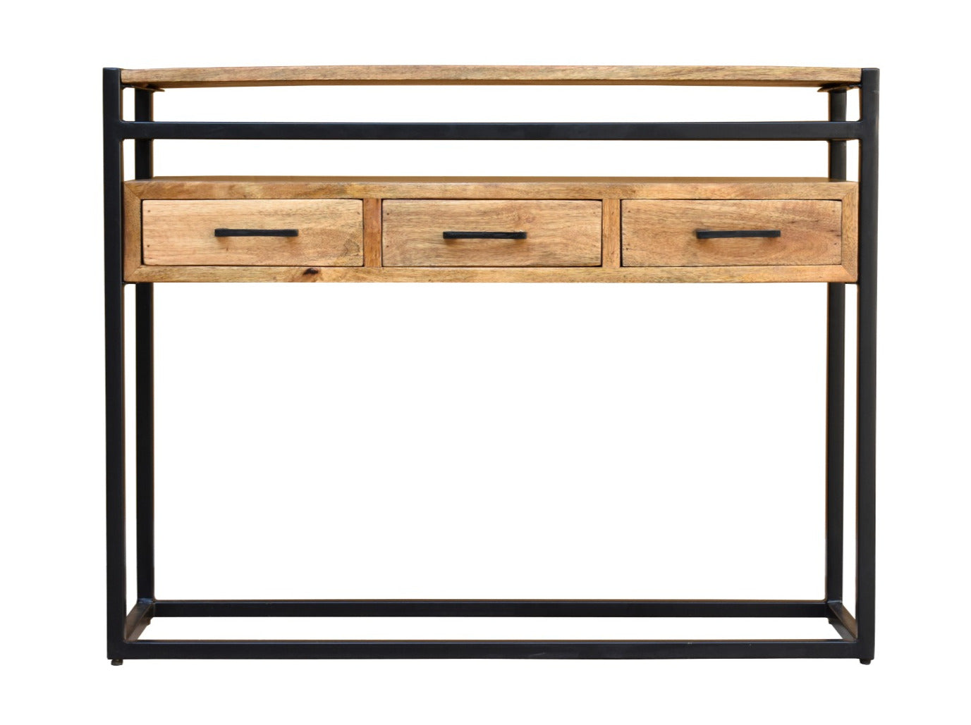 Shivi Carved Wooden Console Table