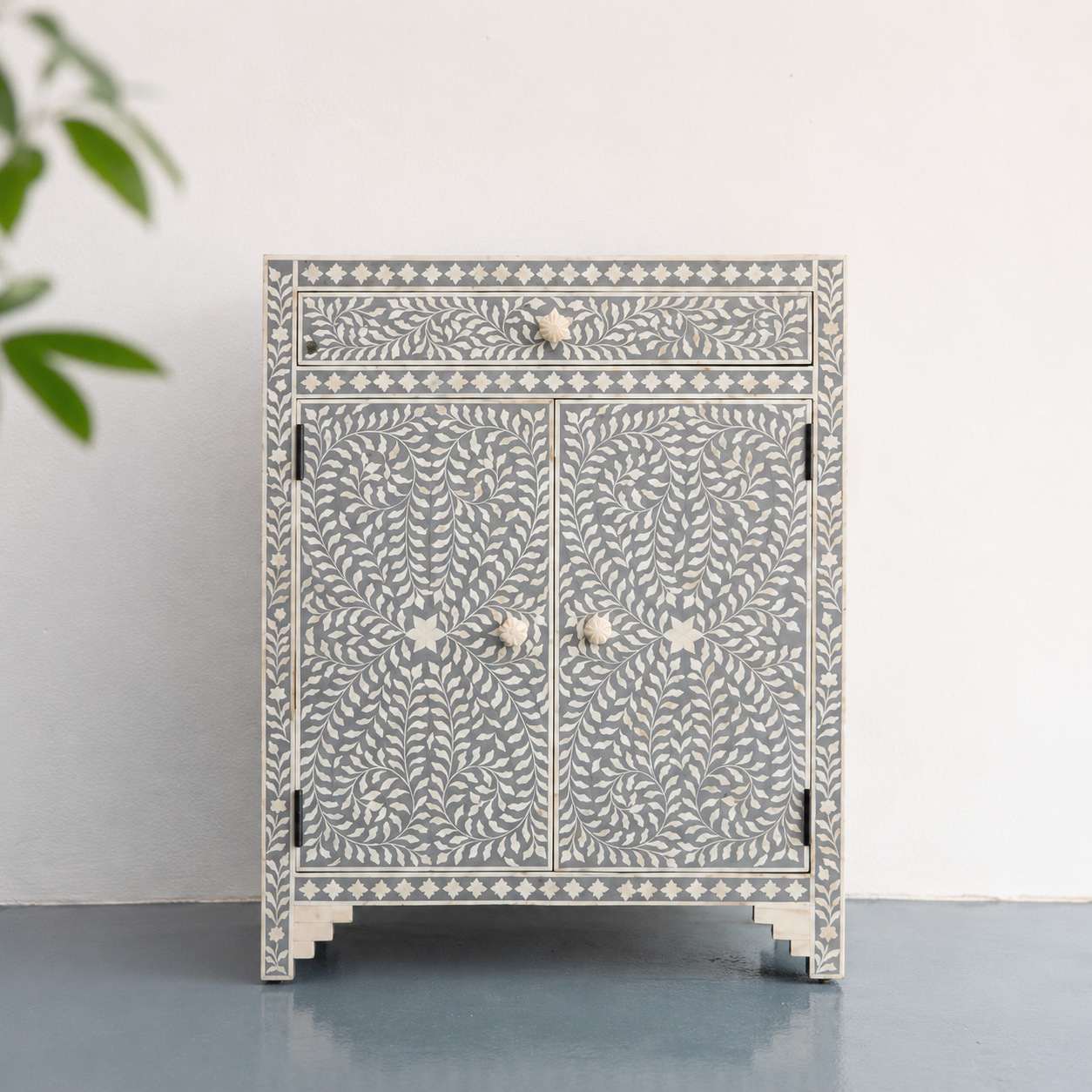 Rebecca Bone inlay Cabinet