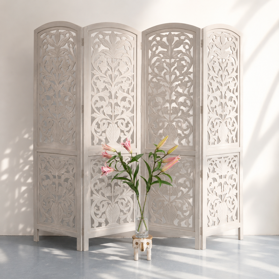 Bob Carved Room Divider