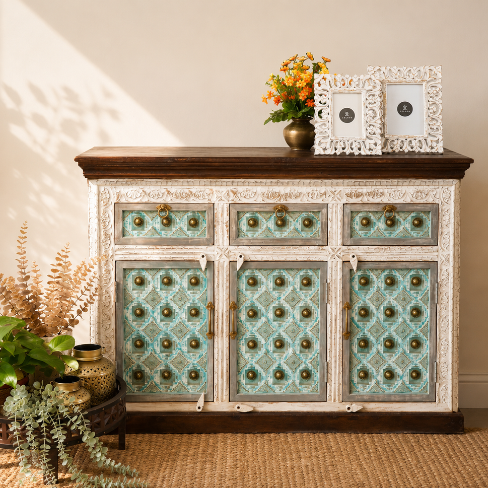 Wiki Carved Wooden Buffet