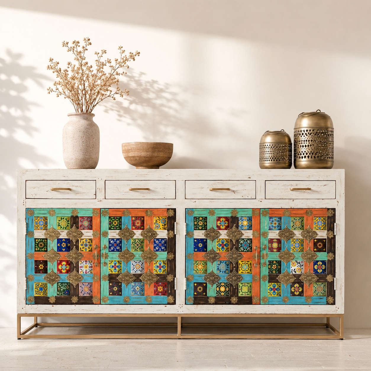 Wiki Multi Color Tile Buffet