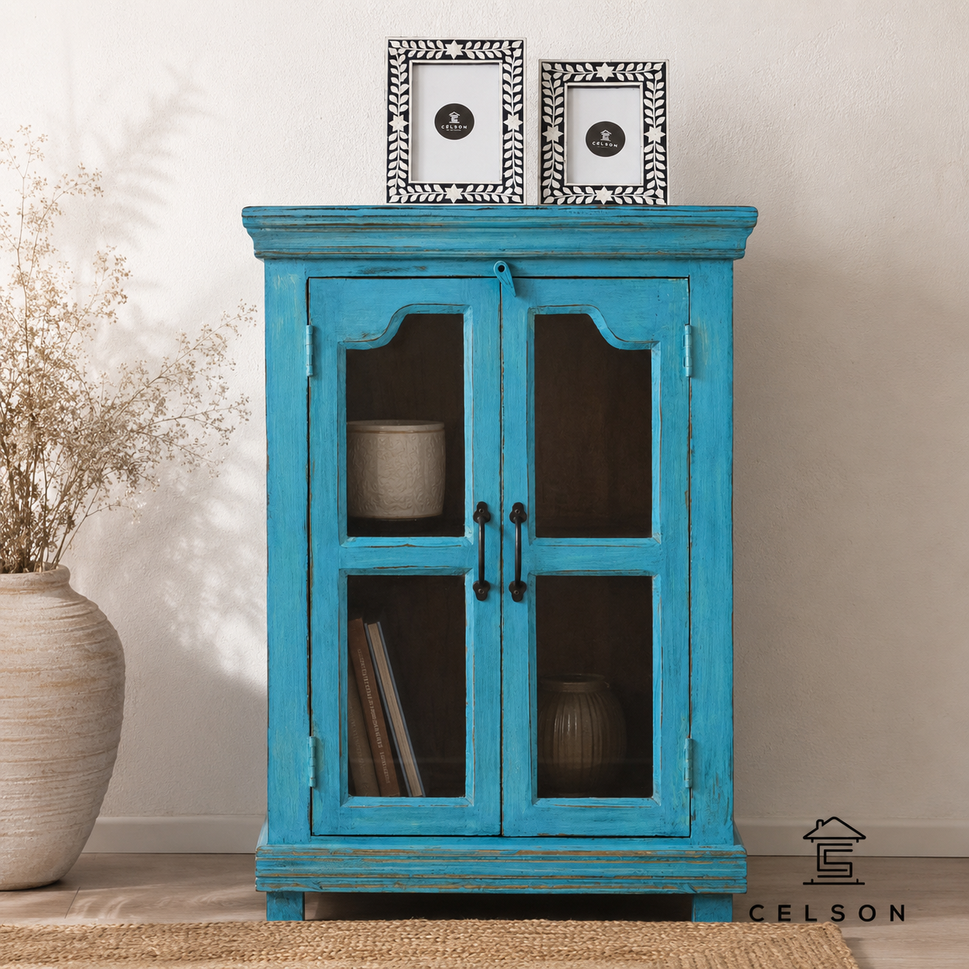Gracie Carved Wooden Cabinet