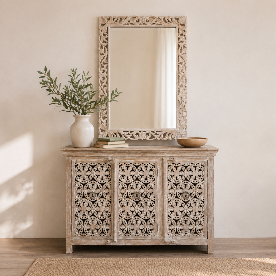 Wren Hand Carved Buffet