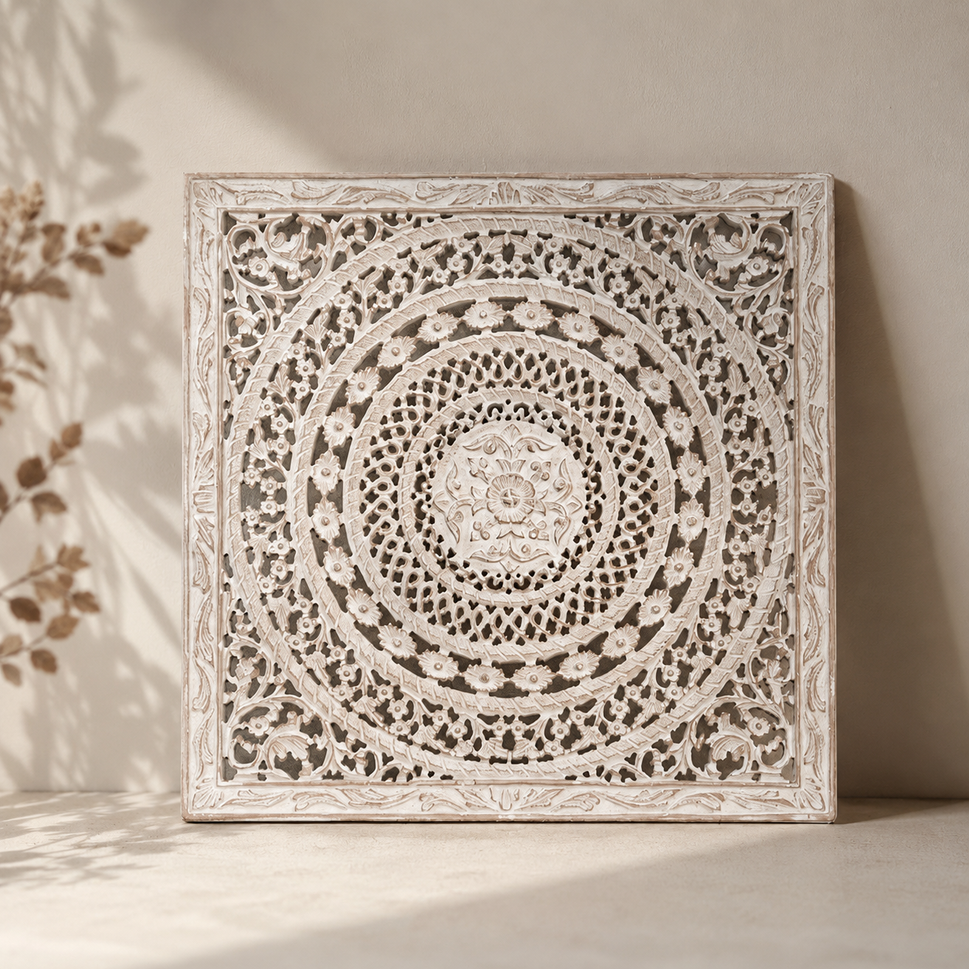 Liza Carved Wall Panel 60cm