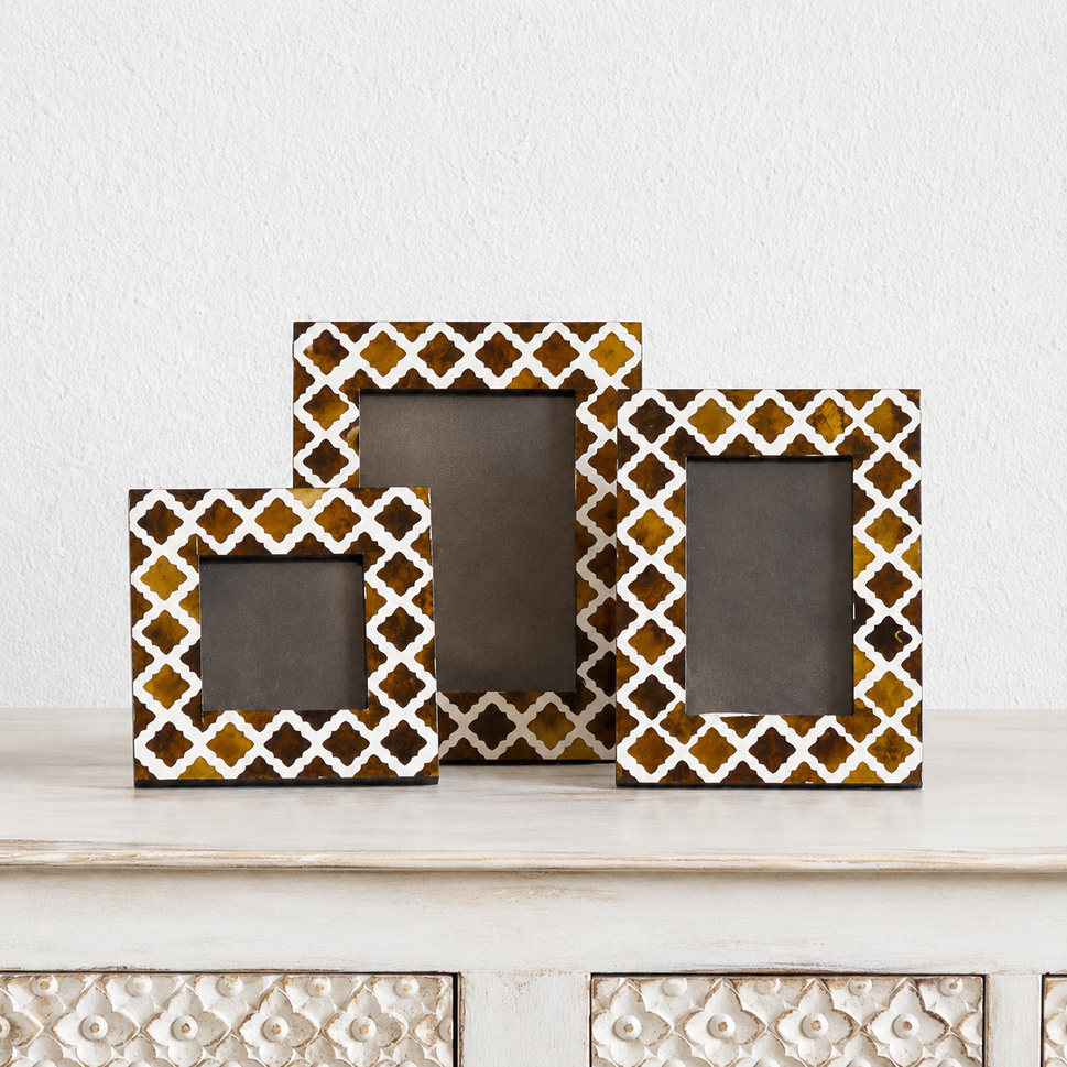 Katheryn Horn Inlay Photo Frame